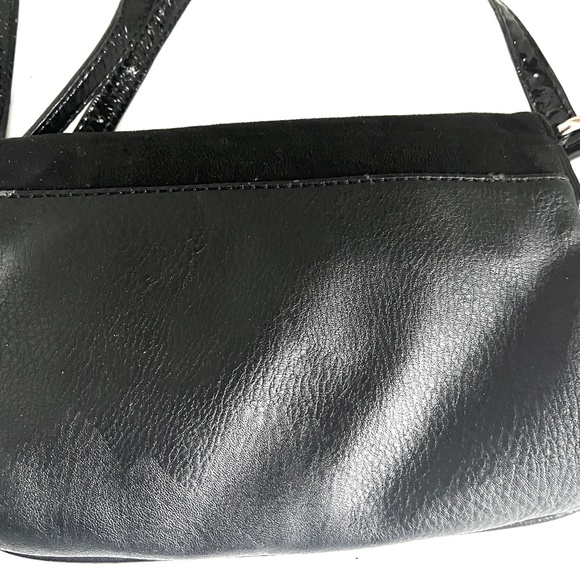 😍🌻 Guess Cross Body Bag Black Vegan Leather - Picture 4 of 6